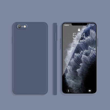Solid Color Imitation Liquid Silicone Straight Edge Dropproof Full Coverage Protective Case, For iPhone 6s / 6, For iPhone 6s Plus / 6 Plus