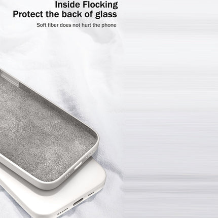 Solid Color Imitation Liquid Silicone Straight Edge Dropproof Full Coverage Protective Case, For iPhone XS Max, For iPhone 11