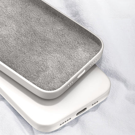 Solid Color Imitation Liquid Silicone Straight Edge Dropproof Full Coverage Protective Case, For iPhone 11 Pro, For iPhone 11 Pro Max