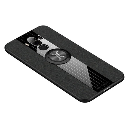XINLI Stitching Cloth Textue Shockproof TPU Protective Case with Ring Holder, For Huawei Mate 8, For Huawei Mate 9, For Huawei Mate 10, For Huawei Mate 10 Pro, For Huawei Mate 20