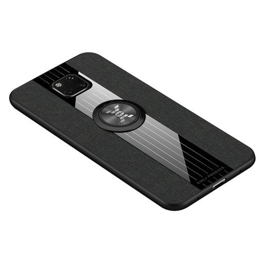 XINLI Stitching Cloth Textue Shockproof TPU Protective Case with Ring Holder, For Huawei Mate 20 Pro, For Huawei Mate 20 X, For Huawei Mate 30, For Huawei nova 2s