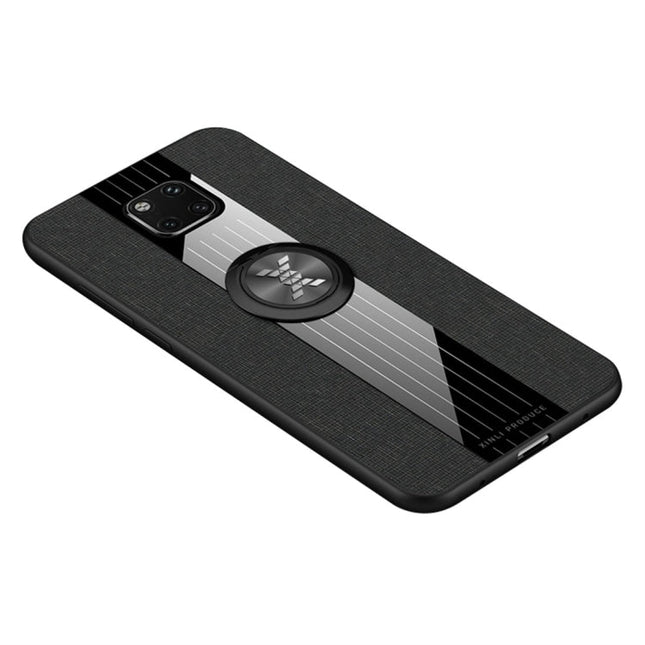 XINLI Stitching Cloth Textue Shockproof TPU Protective Case with Ring Holder, For Huawei Mate 20 Pro, For Huawei Mate 20 X, For Huawei Mate 30, For Huawei nova 2s, For Huawei nova 3e
