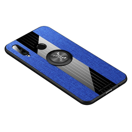 XINLI Stitching Cloth Textue Shockproof TPU Protective Case with Ring Holder, For Huawei nova 3e, For Huawei nova 3i, For Huawei nova 4, For Huawei nova 4e