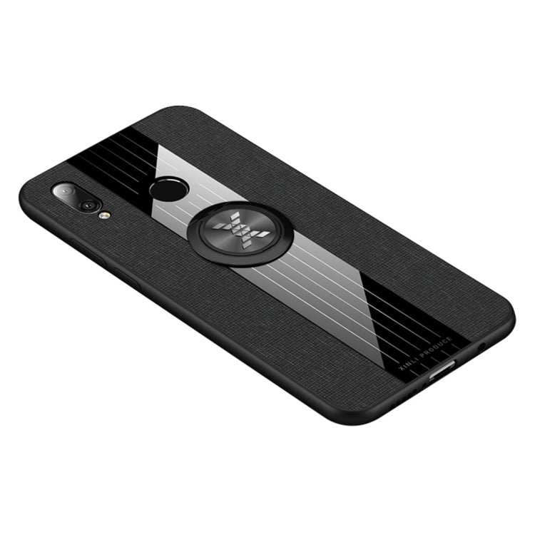 XINLI Stitching Cloth Textue Shockproof TPU Protective Case with Ring Holder, For Huawei P20 lite, For Huawei P20 Pro, For Huawei P30, For Huawei P30 Lite