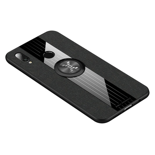 XINLI Stitching Cloth Textue Shockproof TPU Protective Case with Ring Holder, For Huawei P20 lite, For Huawei P20 Pro, For Huawei P30, For Huawei P30 Lite