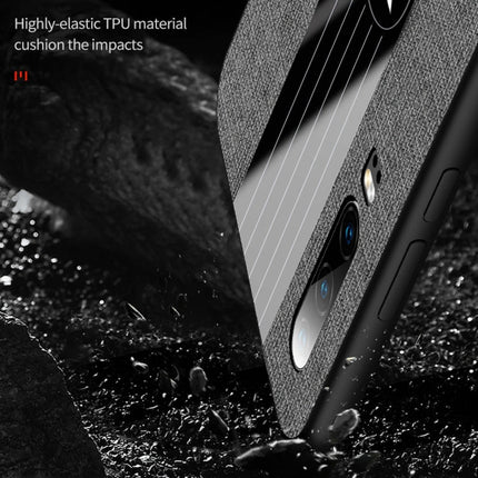 XINLI Stitching Cloth Textue Shockproof TPU Protective Case with Ring Holder, For Huawei P30 Pro