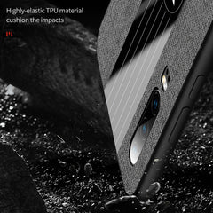 XINLI Stitching Cloth Textue Shockproof TPU Protective Case