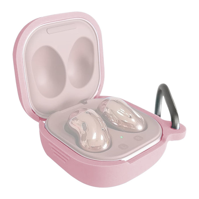 For Samsung Galaxy Buds Live / Pro Bluetooth Earphone Silicone Protective Case with Hook