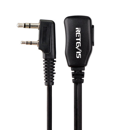 RETEVIS C9003 2 Pin PTT Speaker Microphone Acoustic Tube In-ear Earpiece, C9003