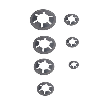 A5706 260 PCS Torx Bearing Clamp Retaining Ring Manganese Steel Quick Speed Locking Washer, A5706