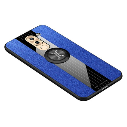 XINLI Stitching Cloth Textue Shockproof TPU Protective Case with Ring Holder, For Huawei Honor 6X, For Huawei Honor 7C / Enjoy 8, For Huawei Honor 10 Lite, For Huawei Honor 20