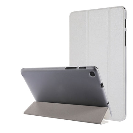 Silk Texture Three-fold Horizontal Flip Leather Case with Holder & Pen Slot, For Samsung Galaxy Tab A7 Lite 8.7 T220 / T225, For iPad Air 13 2025 / 2024 / iPad Pro 12.9 2022 / 2021