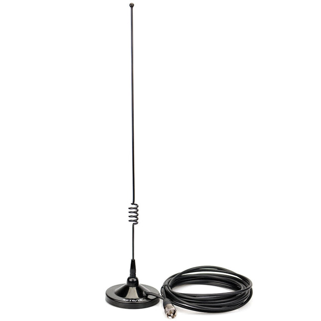RETEVIS MR100 136-174+400-480MHz SL16/PL259 Mobile Magnet Mount Antenna Set, MR100
