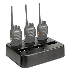 RETEVIS RTC777 Six-Way Walkie Talkie Charger for Retevis H777,, RTC777 AU Plug, RTC777 US Plug, RTC777 EU Plug, RTC777 UK Plug