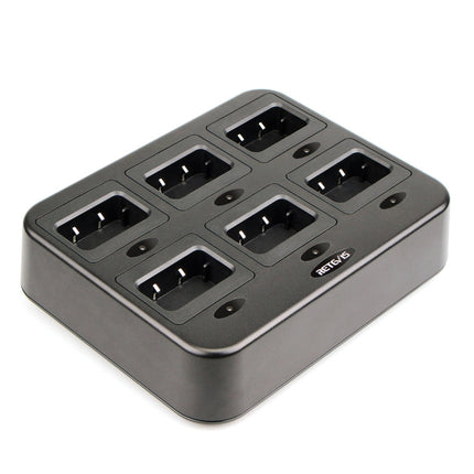 RETEVIS RTC27 Multi-function Six-Way Walkie Talkie Charger for Retevis RT27,, RTC27 EU Plug, RTC27 US Plug