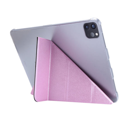 Silk Texture Horizontal Deformation Flip Leather Case with Holder, For iPad Air 13 2025 / 2024 / iPad Pro 12.9 2022 / 2021, For iPad Pro 11 2022 / 2021