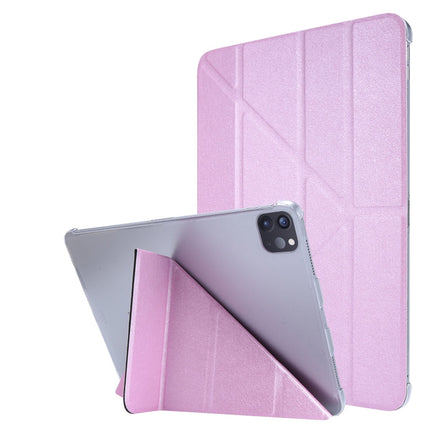 Silk Texture Horizontal Deformation Flip Leather Case with Holder, For iPad Air 13 2025 / 2024 / iPad Pro 12.9 2022 / 2021, For iPad Pro 11 2022 / 2021