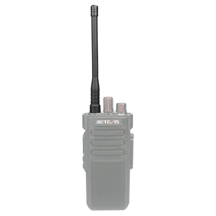 RETEVIS HA01 136-174+400-470MHz SMA-F Female Dual Band Handheld Whip Antenna for H777/RT5R/RT29, HA01
