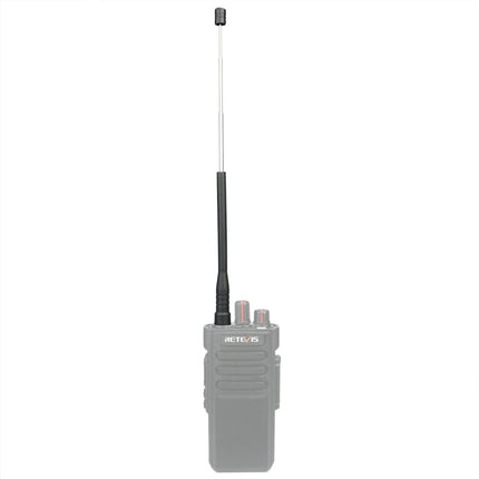 RETEVIS HA01 136-174+400-470MHz SMA-F Female Dual Band Handheld Whip Antenna for H777/RT5R/RT29, HA01