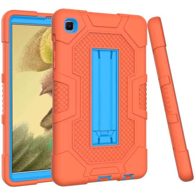 Contrast Color Robot Shockproof Silicone + PC Protective Case with Holder, For Samsung Galaxy Tab A7 Lite T220 / T225