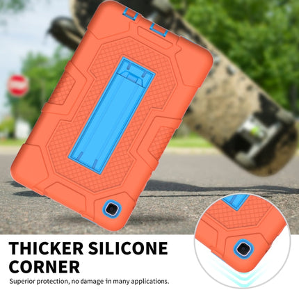 Contrast Color Robot Shockproof Silicone + PC Protective Case with Holder, For Samsung Galaxy Tab A7 Lite T220 / T225