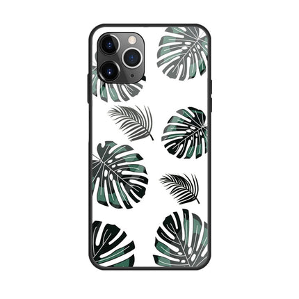 Colorful Painted Glass Case, For iPhone 11