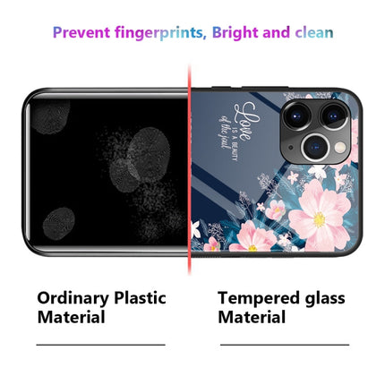 Colorful Painted Glass Case, For iPhone 11 Pro Max
