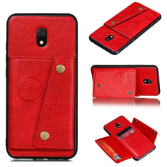 Shockproof Magnetic PU + TPU Protective Case with Card Slots, For Xiaomi Redmi 8, For Xiaomi Redmi 8A, For OPPO Realme XT, For OPPO A9 (2020), For OPPO Reno2, For OPPO Realme 5