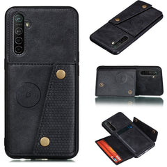 Shockproof Magnetic PU + TPU Protective Case with Card Slots, For Xiaomi Redmi 8, For Xiaomi Redmi 8A, For OPPO Realme XT, For OPPO A9 (2020), For OPPO Reno2, For OPPO Realme 5