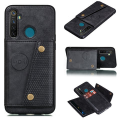 Shockproof Magnetic PU + TPU Protective Case with Card Slots, For Xiaomi Redmi 8, For Xiaomi Redmi 8A, For OPPO Realme XT, For OPPO A9 (2020), For OPPO Reno2, For OPPO Realme 5