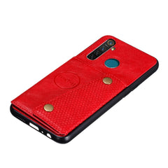 Shockproof Magnetic PU + TPU Protective Case with Card Slots, For OPPO Realme 5 Pro, For OnePlus 7T, For Galaxy A70s, For Galaxy A90 5G