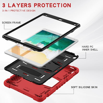 3-Layer Protection  Screen Frame + PC + Silicone Shockproof Combination Case with Holder, For iPad Pro 10.5 (2019) / (2017)