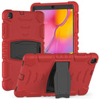 For Samsung Galaxy Tab A 10.1 (2019) T510 / Red+Black