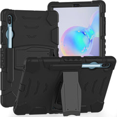 3-Layer Protection  Screen Frame + PC + Silicone Shockproof Combination Case with Holder, For Samsung Galaxy Tab A 10.1 (2019) T510, For Samsung Galaxy Tab S6 T860