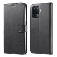 LC.IMEEKE Calf Texture Horizontal Flip Leather Case, with Holder & Card Slots & Wallet, For OPPO F19 Pro/A94 4G/Reno 5F, For OPPO Realme 8 / 8 Pro
