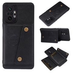 Double Buckle PU + TPU Shockproof Magnetic Protective Case with Card Slot & Holder, For Xiaomi Redmi Note 10 Pro Max, For Xiaomi Mi 11 Ultra, For Xiaomi Mi 11 Pro, For Xiaomi Mi 11 Lite