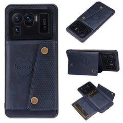 Double Buckle PU + TPU Shockproof Magnetic Protective Case with Card Slot & Holder, For Xiaomi Redmi Note 10 Pro Max, For Xiaomi Mi 11 Ultra, For Xiaomi Mi 11 Pro, For Xiaomi Mi 11 Lite