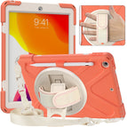 For iPad 10.2 2021 / 2020 / 2019 / Coral Orange