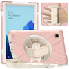 Pure Color Silicone + PC Protective Case with Holder & Shoulder Strap, For iPad 10.2 2021 / 2020 / 2019, For Samsung Galaxy Tab A7 (2020) T500