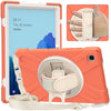 Pure Color Silicone + PC Protective Case with Holder & Shoulder Strap, For iPad 10.2 2021 / 2020 / 2019, For Samsung Galaxy Tab A7 (2020) T500