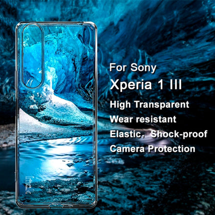 IMAK UX-5 Series Transparent Shockproof TPU Protective Case, For Sony Xperia 1 III, For Sony Xperia 5 III, For Sony Xperia 10 III