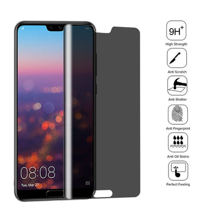 9H Surface Hardness 180 Degree Privacy Anti Glare Screen Protector, For Huawei P20 (1 PC), For Huawei Mate 20 Lite (1 PC)