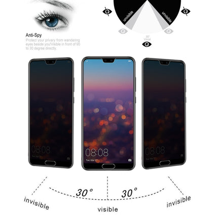 9H Surface Hardness 180 Degree Privacy Anti Glare Screen Protector, For Huawei P20 (1 PC), For Huawei Mate 20 Lite (1 PC)