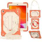 For iPad 10.2 2021 / 2020 / 2019 / Coral Orange Beige