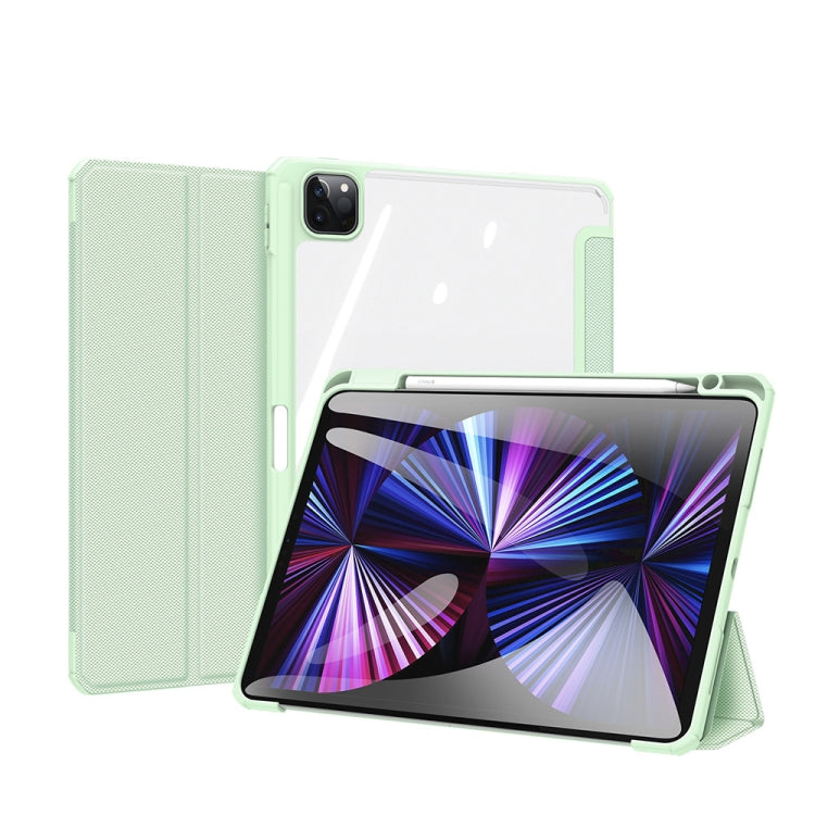 DUX DUCIS TOBY Series Shockproof PU Leather + PC + TPU Horizontal Flip Case with Holder & Pen Slot & Sleep / Wake-up Function, For iPad Pro 11 2022 / 2021 / 2020, For iPad Pro 12.9 2022 / 2021 / 2020