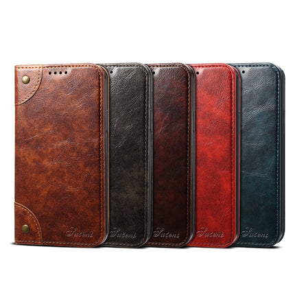 Baroque Simple Horizontal Flip Leather Case, with Holder & Card Slots & Wallet, For iPhone 11, For iPhone 11 Pro, For iPhone 11 Pro Max, For iPhone XS / X
