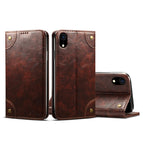 For iPhone XR / Dark Brown
