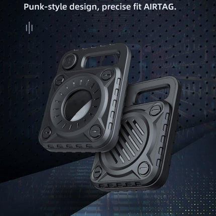 Anti-scratch Shockproof TPU Protective Cover Case with Keychain Hook Loop, Punk Armor