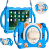 Cute Cat King Kids Shockproof EVA Protective Case with Holder & Shoulder Strap & Handle, For iPad mini 5 / 4 / 3 / 2 /1