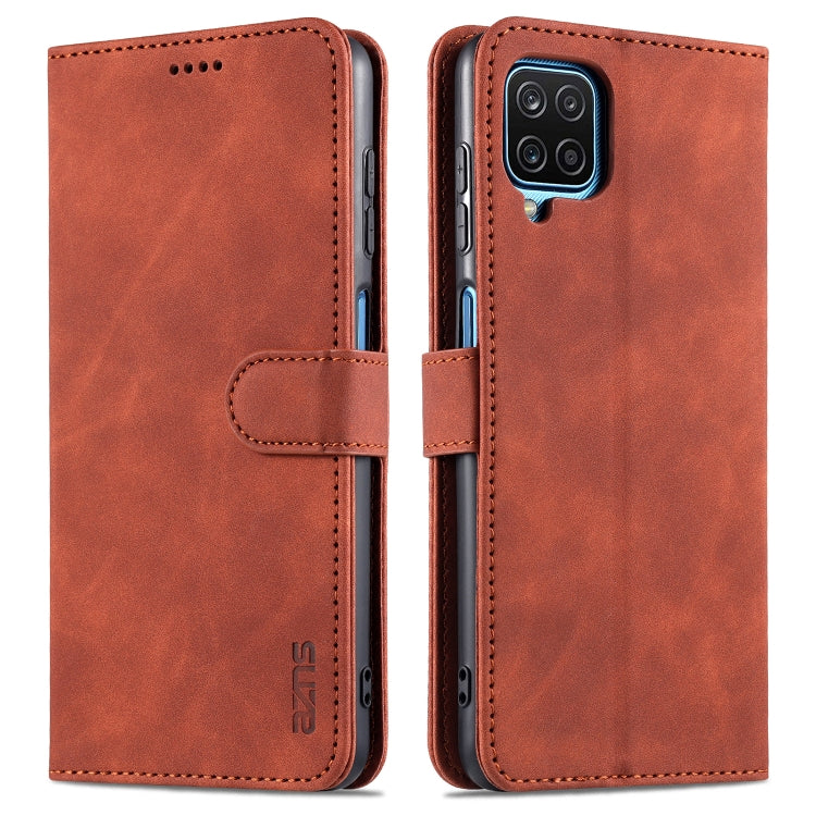 AZNS Skin Feel Calf Texture Horizontal Flip Leather Case with Card Slots & Holder & Wallet, For Samsung Galaxy A12 5G, For Samsung Galaxy A52 5G / 4G, For Samsung Galaxy A72 5G / 4G, For Samsung Galaxy S20 FE